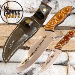 Santoku Knife, Chef Knife, CLEAVER KNIFE, BUTCHER Knife, Outdoor Knife with, Tactical Knife, Groomsmen Gift for Husband, Hunting knife