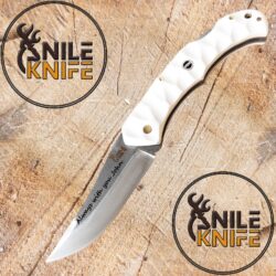 Premium N690 Pocket Knife, Garden Knife Handmade, Hand-Forged Knife, Anniversary Gift, Boyfriend Gift, Valentine's Day Gift