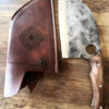 Serbian Chef Knife 7“, Butcher Cleaver Hand Forged Blade, Kitchen Gifts, Chef cleaver, Sharp Viking Knives for Meat Cutting, Camping knife - Image 6