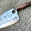 Serbian Chef Knife 7“, Butcher Cleaver Hand Forged Blade, Kitchen Gifts, Chef cleaver, Sharp Viking Knives for Meat Cutting, Camping knife - Image 7