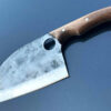 Serbian Chef Knife 7“, Butcher Cleaver Hand Forged Blade, Kitchen Gifts, Chef cleaver, Sharp Viking Knives for Meat Cutting, Camping knife - Image 8