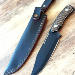 Browning SG Classic Hunter Series Fixed Blade Knife, Bowie Knife, Iron handle knife, Custom Hunting Knife, Full Tang Survival Knife