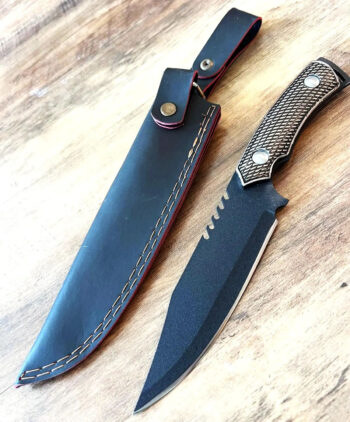 Browning SG Classic Hunter Series Fixed Blade Knife, Bowie Knife, Iron handle knife, Custom Hunting Knife, Full Tang Survival Knife
