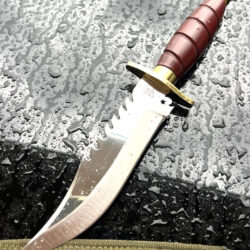 Survival Hunting Knife with Sheath-Rambo Knife-Tactical 11'' Full Tang Survival Rambo Fixed Blade-Machete Bowie-Knife for Camping, Bushcraft