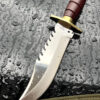 Survival Hunting Knife with Sheath-Rambo Knife-Tactical 11'' Full Tang Survival Rambo Fixed Blade-Machete Bowie-Knife for Camping, Bushcraft - Image 11